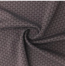 Load image into Gallery viewer, CHARCOAL GRAY JACQUARD with BLACK STITCH Detail