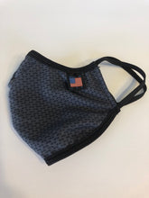 Load image into Gallery viewer, CHARCOAL GRAY JACQUARD with BLACK STITCH Detail